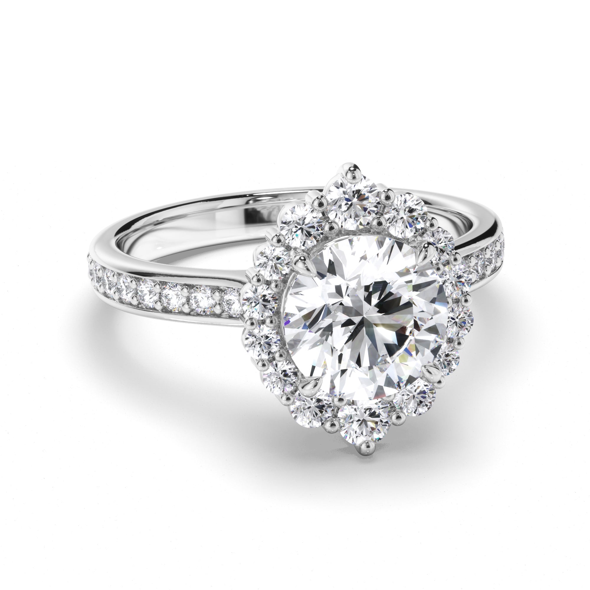 The Gwen - Round Brilliant Solitaire Engagement Ring
