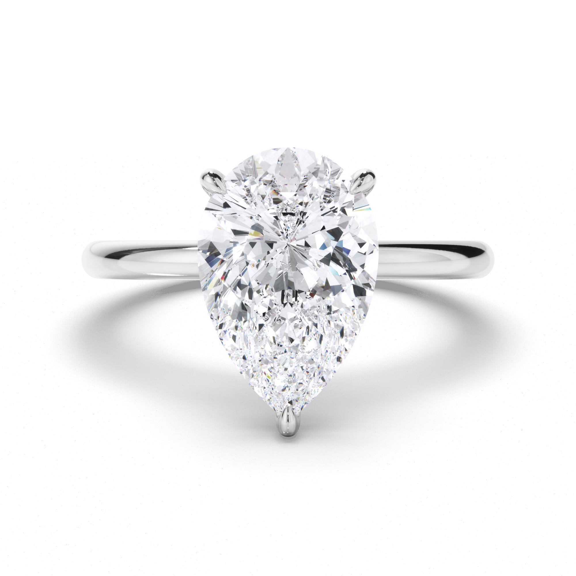The Teardrop - Engagement Ring